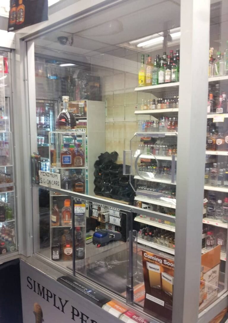 bulletproof barrier for store with aluminum