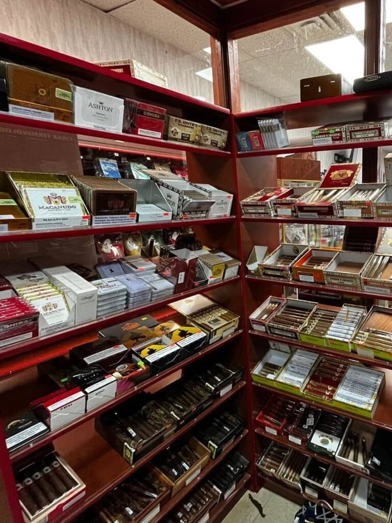 Commercial Walk in Humidor with Cigar, tobacco inside