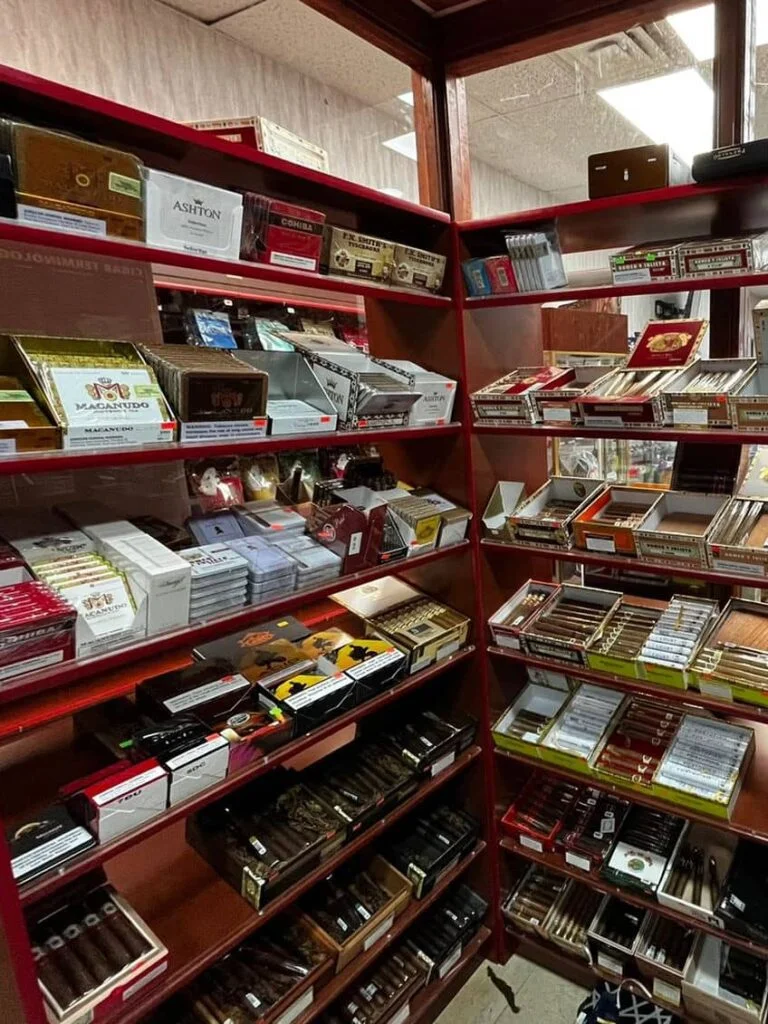 Commercial Walk in Humidor with Cigar, tobacco inside